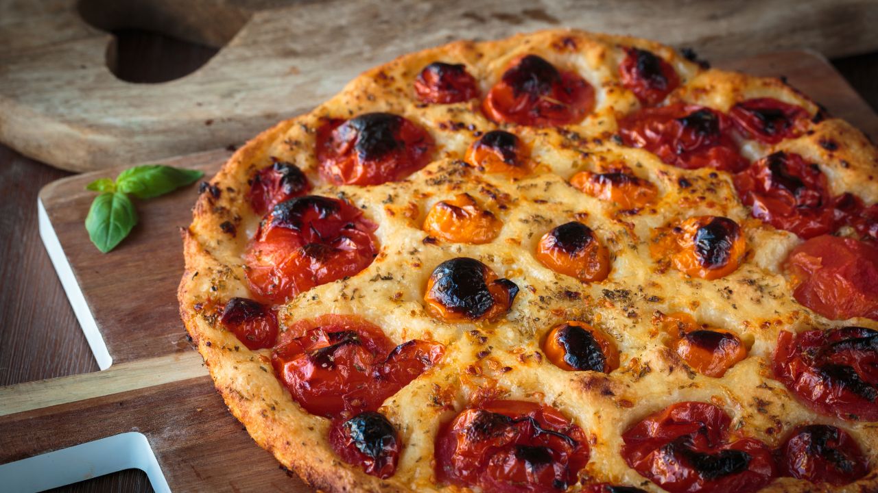 Pyszna włoska focaccia na Wilanowie